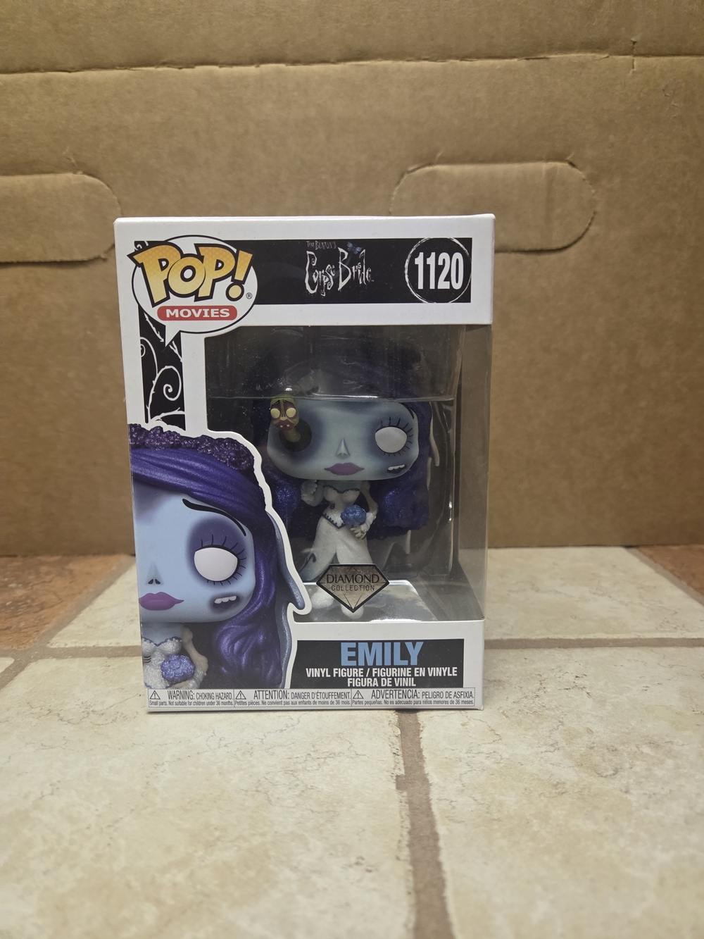 Funko Pop! Movies Emily #1120 (Corpse Bride) - Blue & Purple